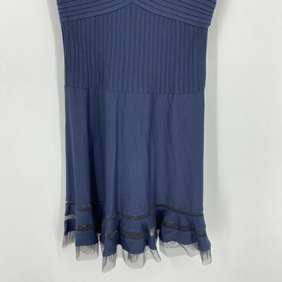 Tadashi Shoji Dress Pintuck Jersey - Picture 3 of 8